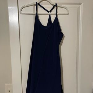 Navy outdoor voices exercise dress